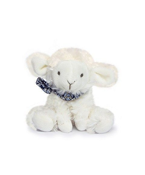 Мягкая игрушка овечка Agneau blanc avec chouchou, 12 см, Doudou et Companie DC3817 - купить, цена