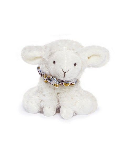 Мягкая игрушка овечка Agneau blanc avec chouchou, 12 см, Doudou et Companie DC3817 - купить, цена