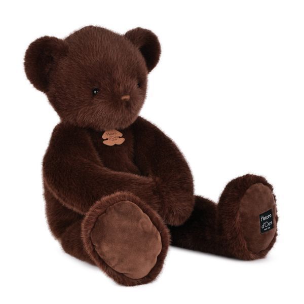 Игрушка мягкая мишка Cl&eacute;mentin Marron Chocolat, 60 см, Histoire d'Ours HO3391 - купить, цена