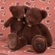 Игрушка мягкая мишка Cl&eacute;mentin Marron Chocolat, 60 см, Histoire d'Ours HO3391, фото 6