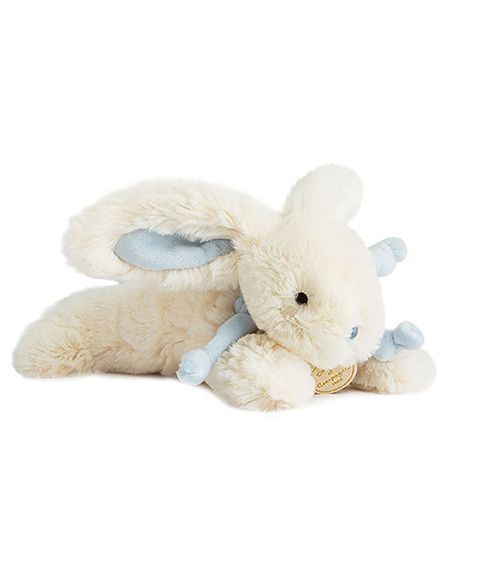 М'яка іграшка зайчик Lapin Bonbon Bleu, 20 см, Doudou et Companie DC1238 - купити, ціна