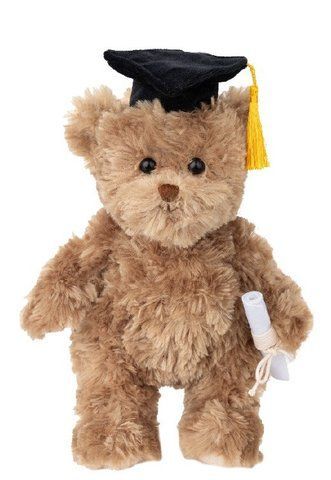 М'яка іграшка ведмедик Graduate, 25 см, Bukowski Design 24026 - купити, ціна