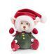 М'які іграшки ведмедики Ziggy Santa's Little Helper, 15 см, Bukowski Design, фото 3