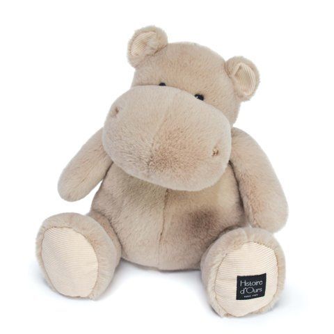 Мягкая игрушка бегемот HIP'COOL Beige, 40 см, Histoire d'Ours HO3094 - купить, цена