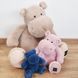 Мягкая игрушка бегемот HIP'COOL Rose poudr&eacute;, 40 см, Histoire d'Ours HO3097, фото 3