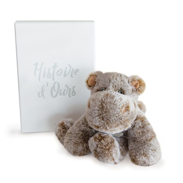 Мягкая игрушка бегемот Hippopotame Marron, 25 см, Histoire d'Ours HO3003 - купить, цена