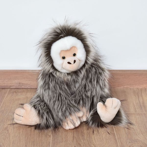 М'яка іграшка мавпочка Peluche Singe Marron, 45 см, Histoire d'Ours HO3046 - купити, ціна