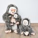 М'яка іграшка мавпочка Peluche Singe Marron, 45 см, Histoire d'Ours HO3046, фото 4