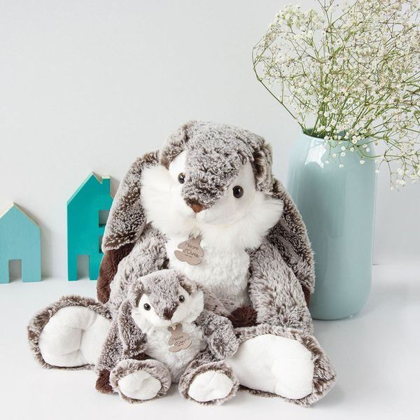 М'яка іграшка зайчик Lapin Marius - Gris chaud, 50 см, Histoire d'Ours HO2298 - купити, ціна