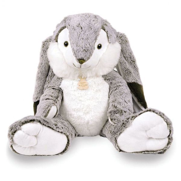 М'яка іграшка зайчик Lapin Marius - Gris chaud, 50 см, Histoire d'Ours HO2298 - купити, ціна