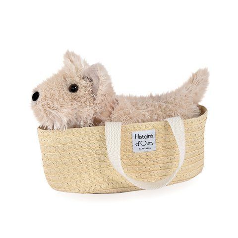 Мягкая игрушка собачка Peluche chien Fox - Ivoire, 25 см, Histoire d'Ours HO3153 - купить, цена