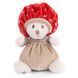 Іграшка м'яка ведмедик Ziggy Mushroom, 15 см, Bukowski Design 24006C, фото 1