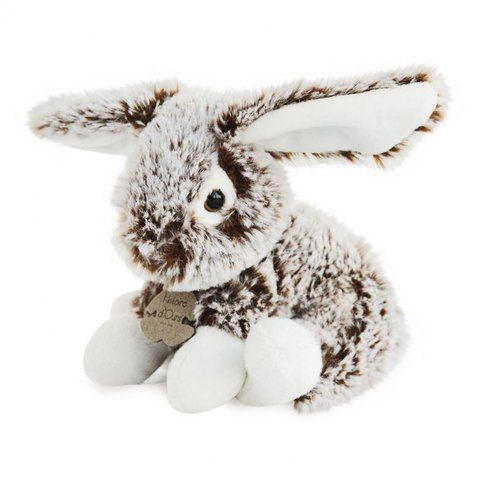 М'яка іграшка зайчик Mini peluche Lapin Z'Animoos/сірий, 17 см, Histoire d'Ours HO2033 - купити, ціна