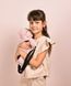 Мягкая игрушка-сумка Ours en peluche rose, 30 см, Doudou et Companie DC4375, фото 2