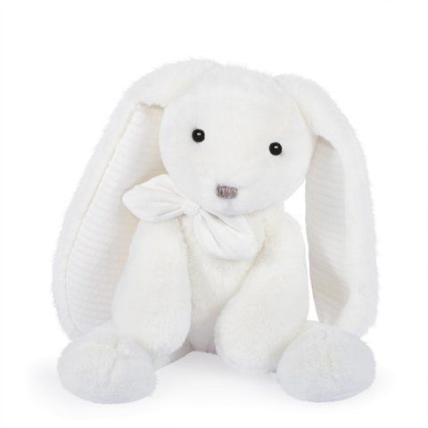 Мягкая игрушка зайчик Peluche lapin preppy Chic - Blanc, 40 см, Histoire d'Ours HO3135 - купить, цена