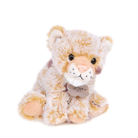 М'яка іграшка леопард Peluche Ane Gris, 15 см, Histoire d'Ours HO2233-L&eacute;opard - купити, ціна