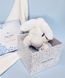 М'яка іграшка зайчик Lapin bleu - Happy Glossy, 25 см, Doudou et Companie DC3735, фото 2