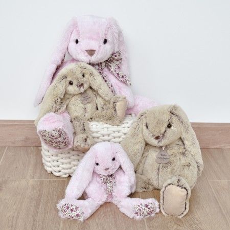 М'яка іграшка зайчик Peluche Lapin Beige, 40 см, Histoire d'Ours HO2431 - купити, ціна