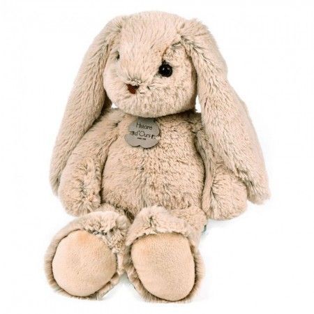 М'яка іграшка зайчик Peluche Lapin Beige, 40 см, Histoire d'Ours HO2431 - купити, ціна