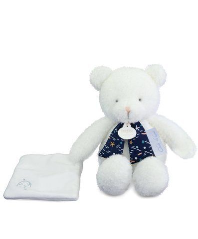 М'яка іграшка ведмедик Clair de Lune, 28 см, Doudou et Companie DC4318 - купити, ціна